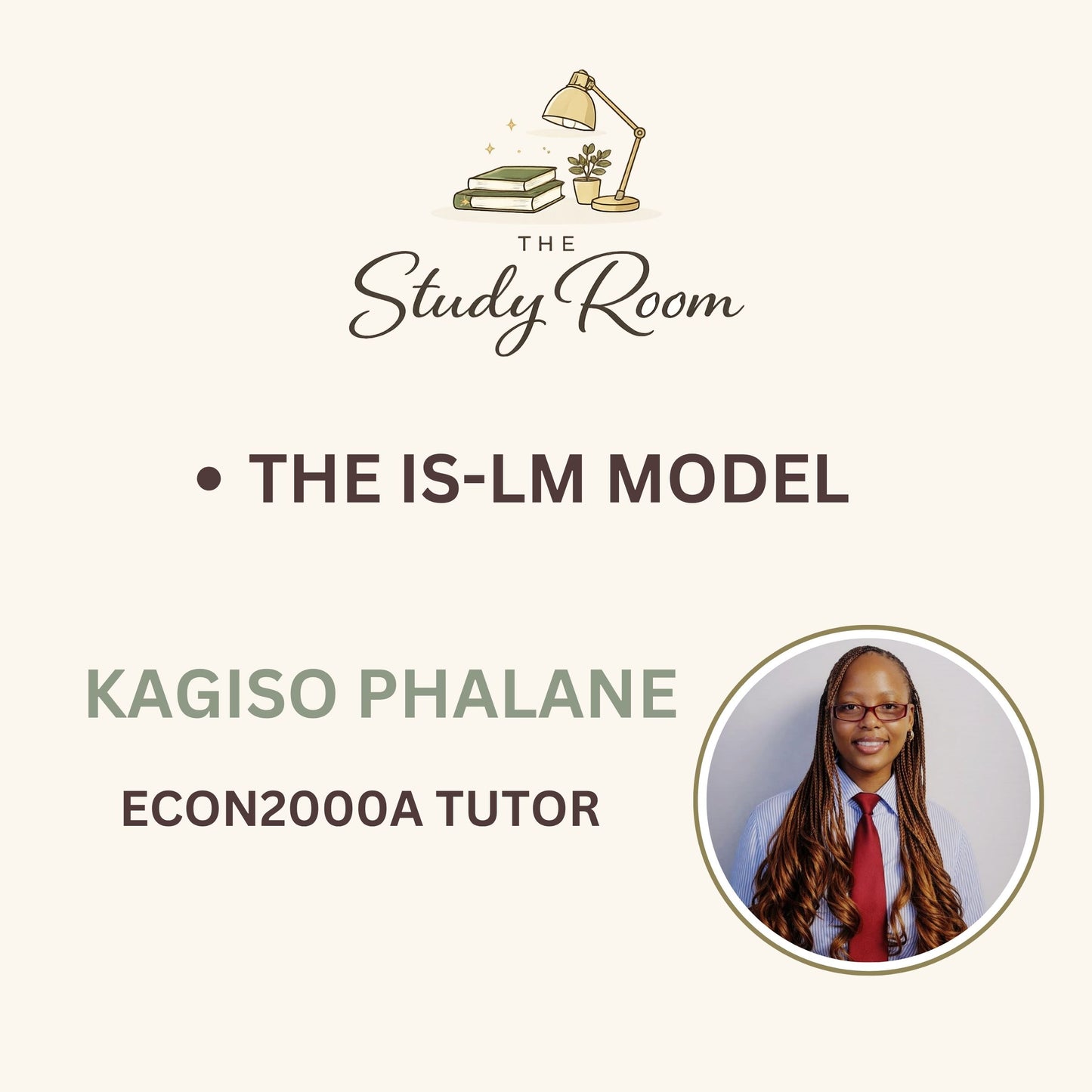 ECON2000A TUTOR CLASS - THE IS-LM MODEL