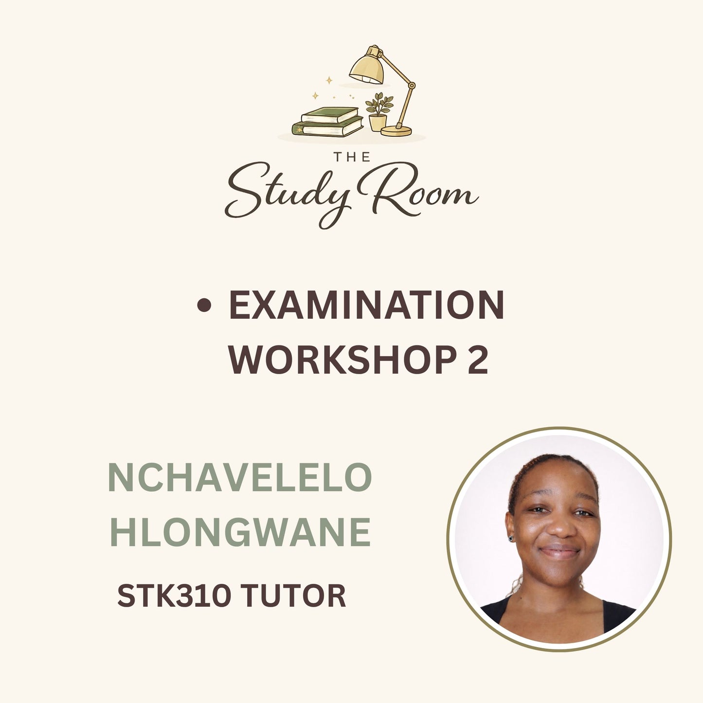 STK310 EXAMINATION WORKSHOP 2