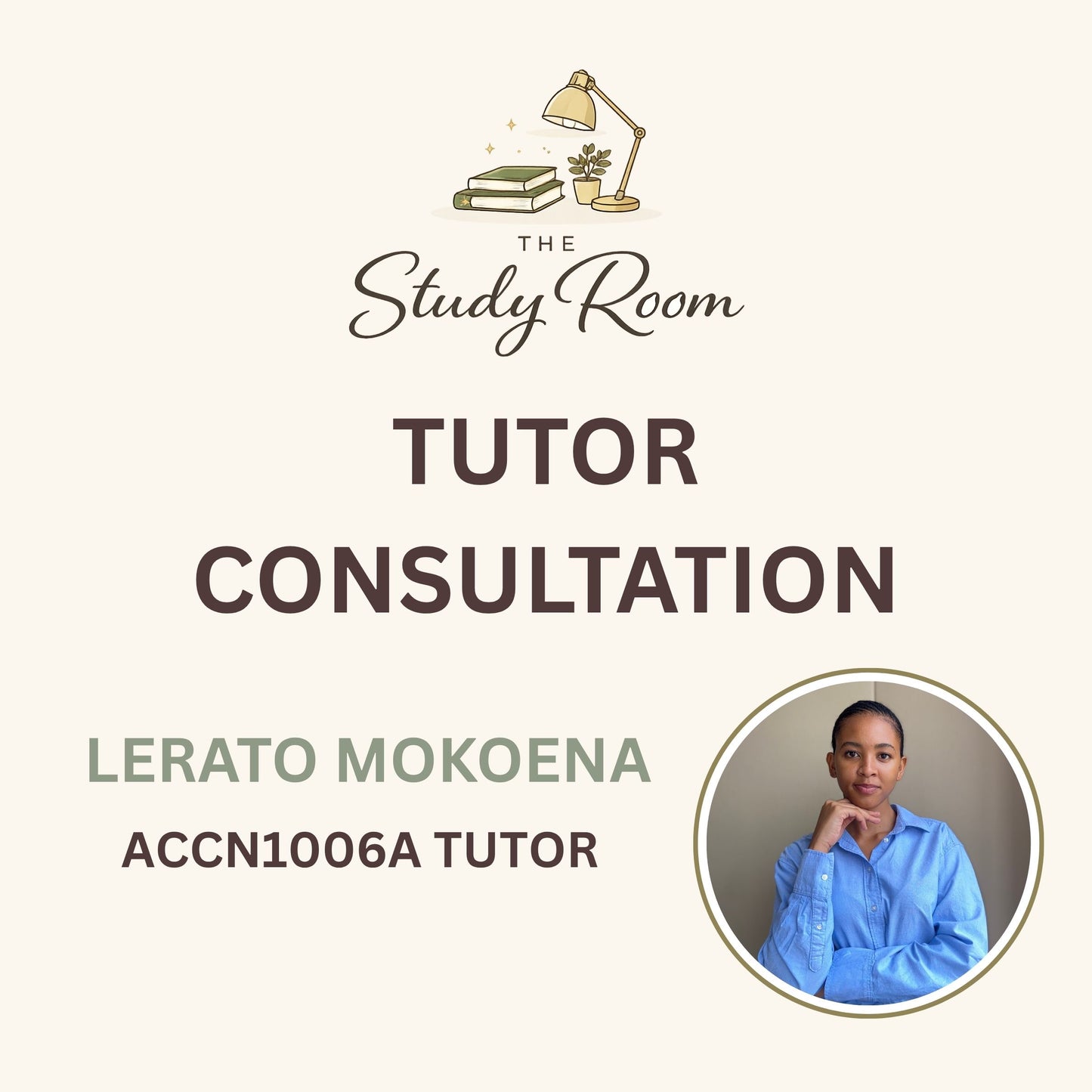 ACCN1006A TUTOR CONSULTATION
