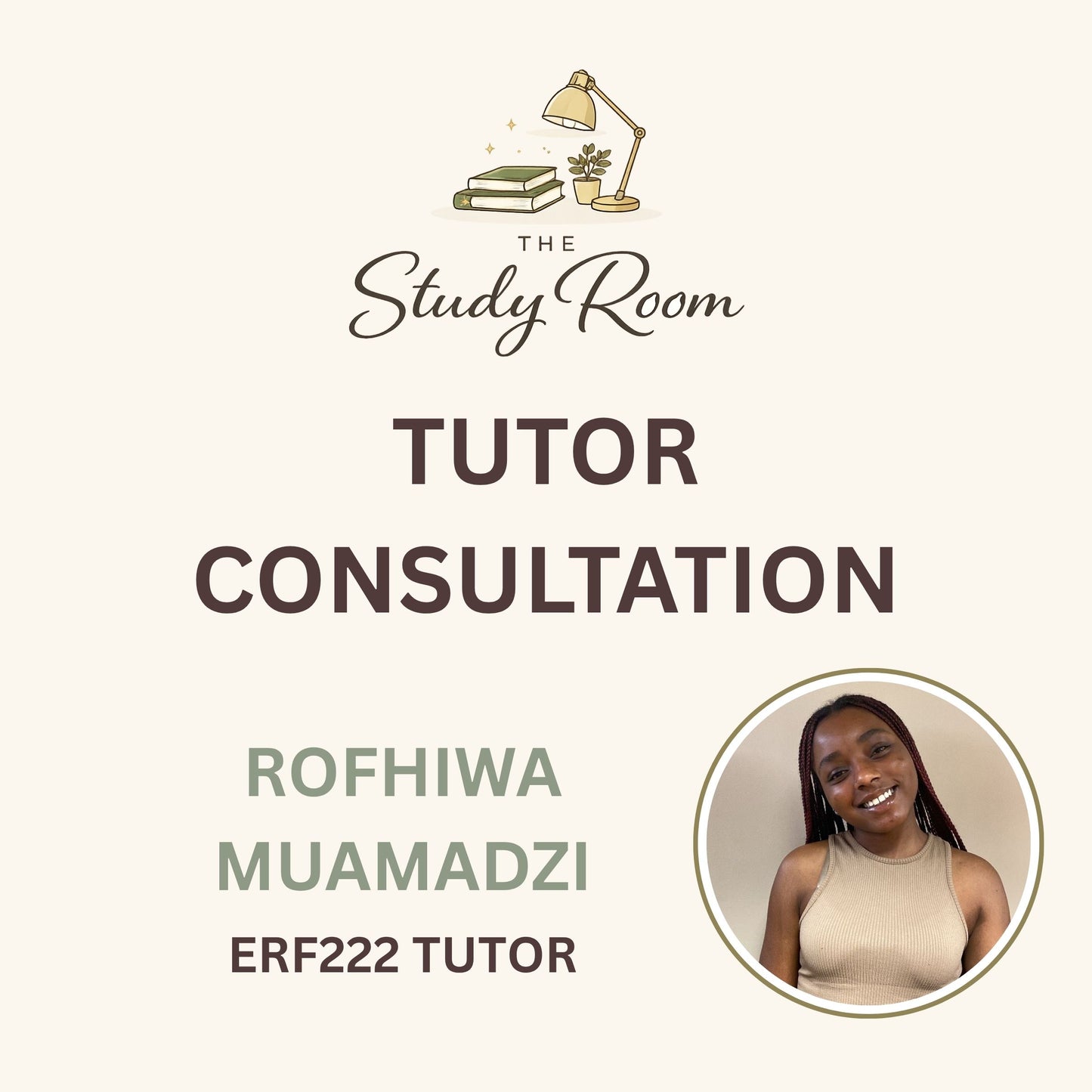 ERF222 TUTOR CONSULTATION