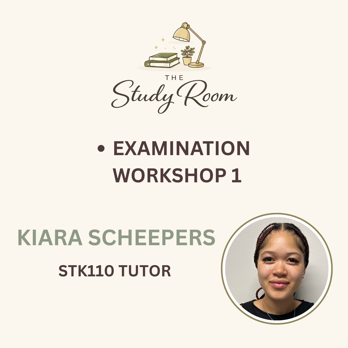 STK110 EXAMINATION WORKSHOP 1