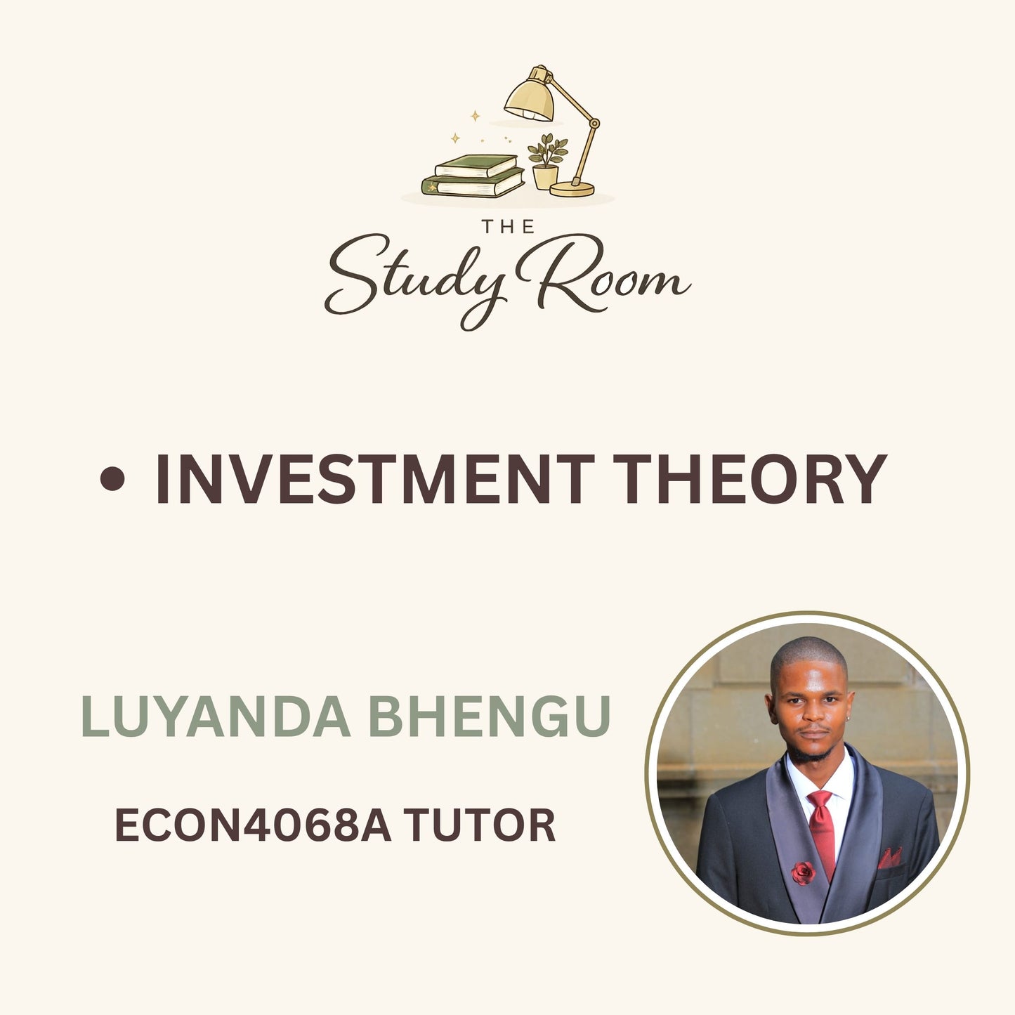 ECON4068A TUTOR CLASS - INVESTMENT THEORY