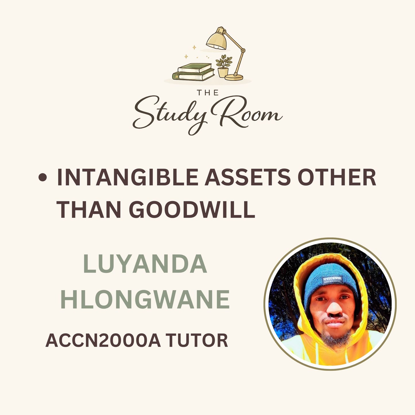 ACCN2000A TUTOR CLASS - INTANGIBLE ASSETS OTHER THAN GOODWILL