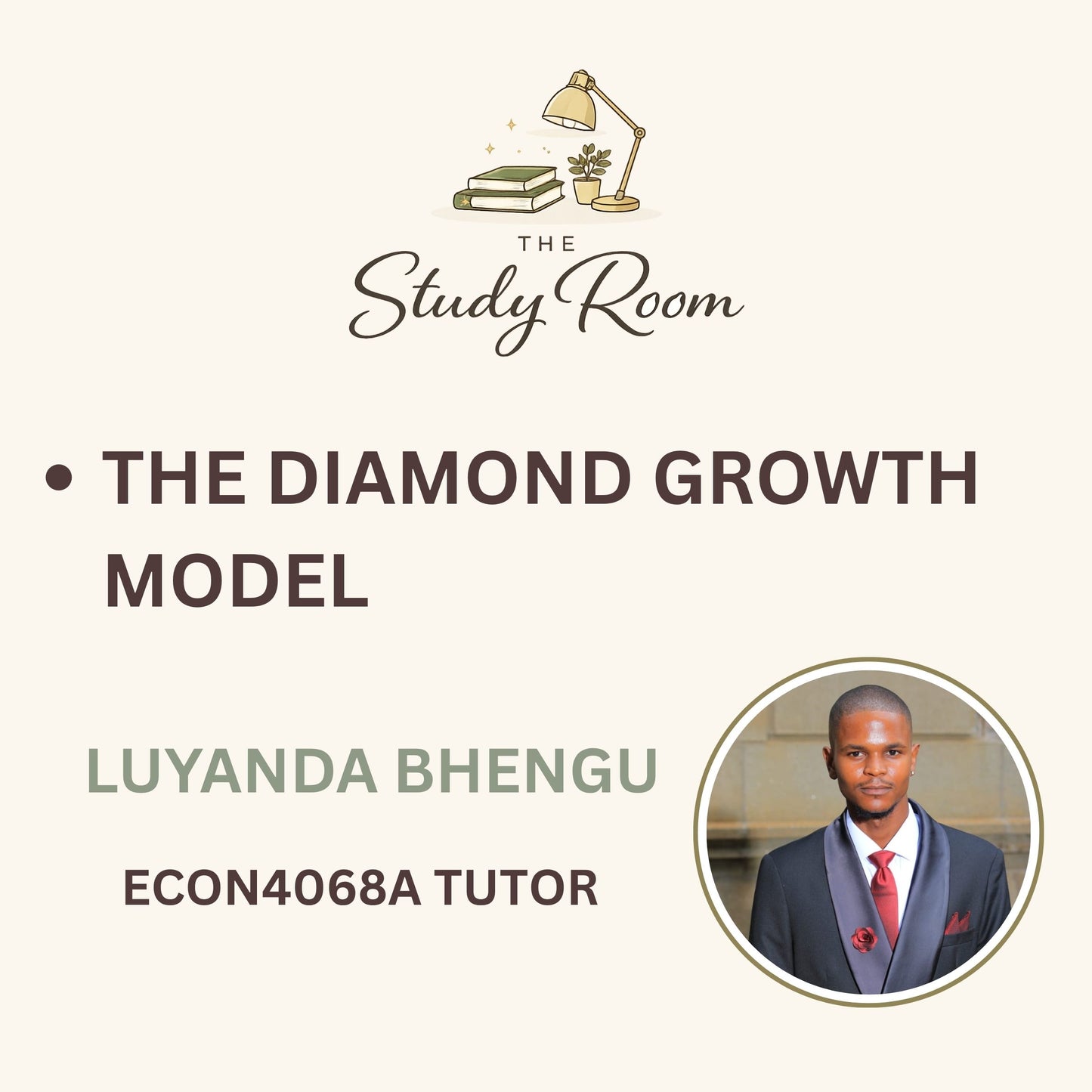 ECON4068A TUTOR CLASS - THE DIAMOND GROWTH MODEL