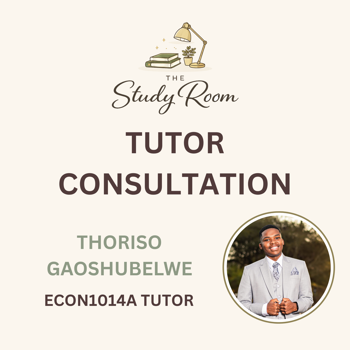 ECON1014A TUTOR CONSULTATION