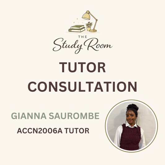 ACCN2006A TUTOR CONSULTATION