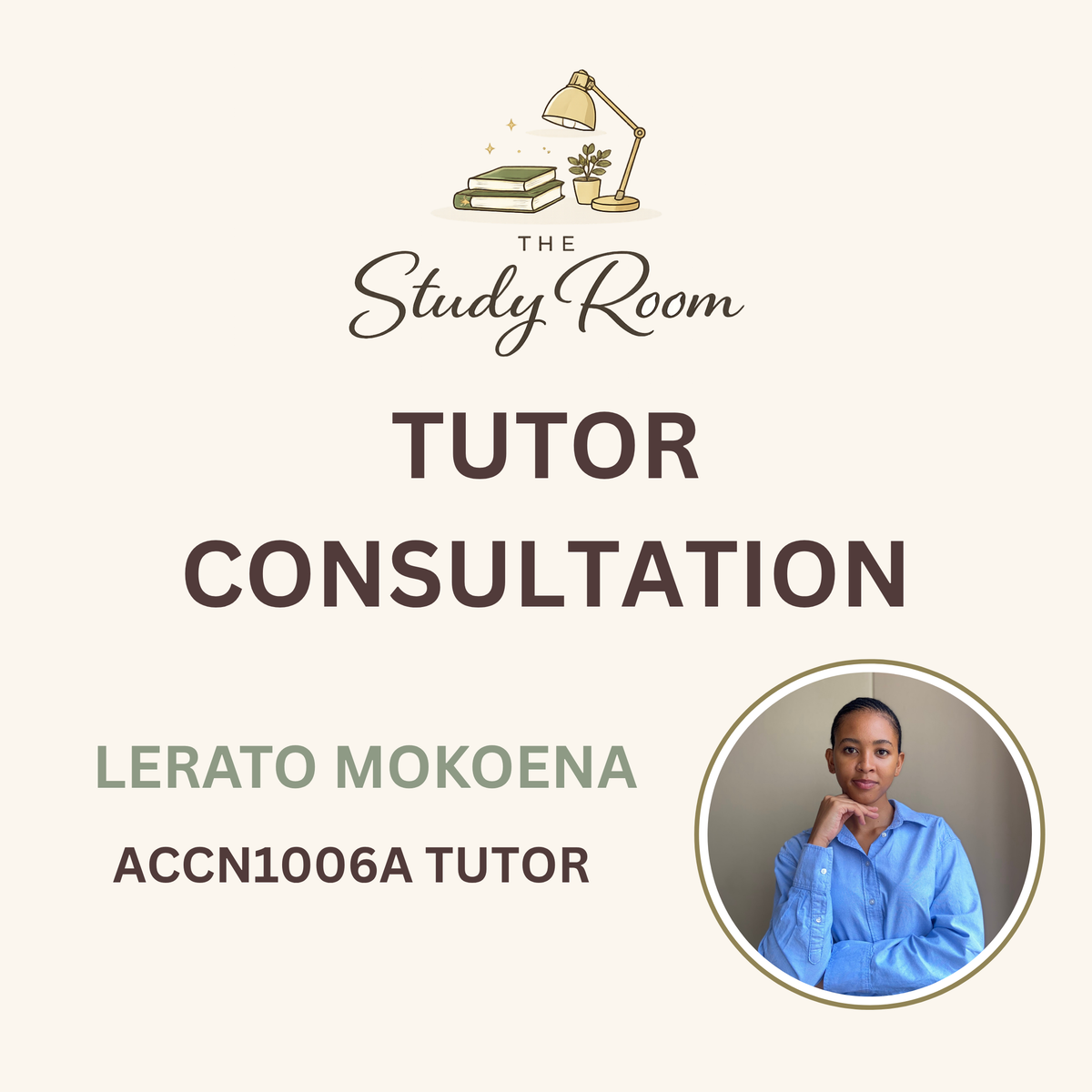 ACCN1006A TUTOR CONSULTATION