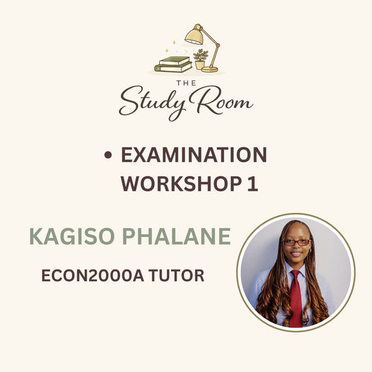 ECON2000A EXAMINATION WORKSHOP 1