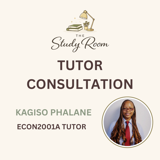 ECON2001A TUTOR CONSULTATION