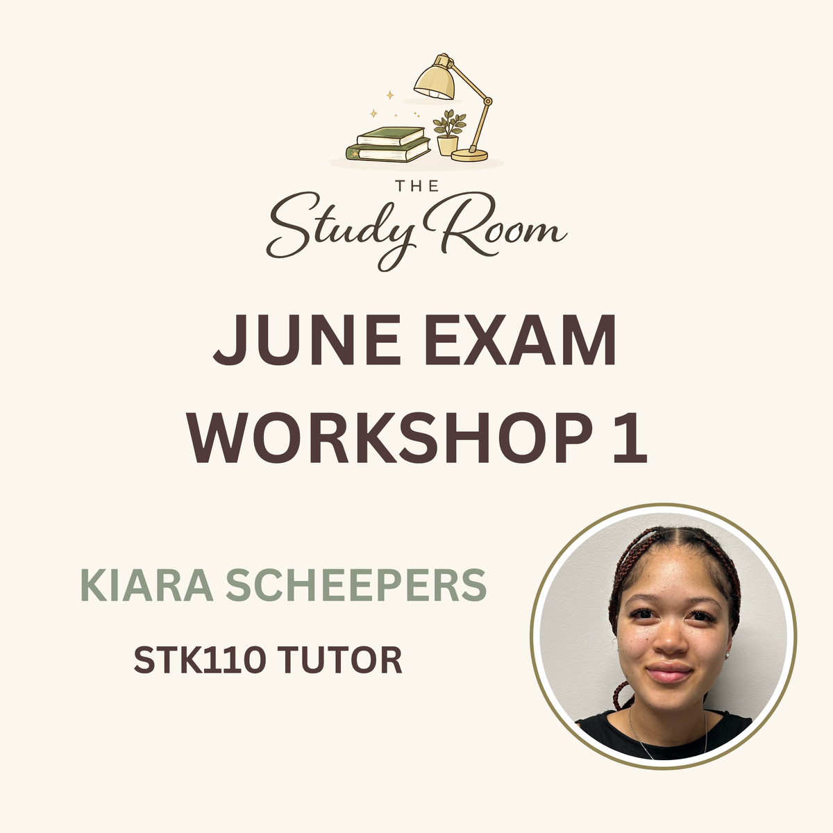 STK110 EXAM WORKSHOP 1