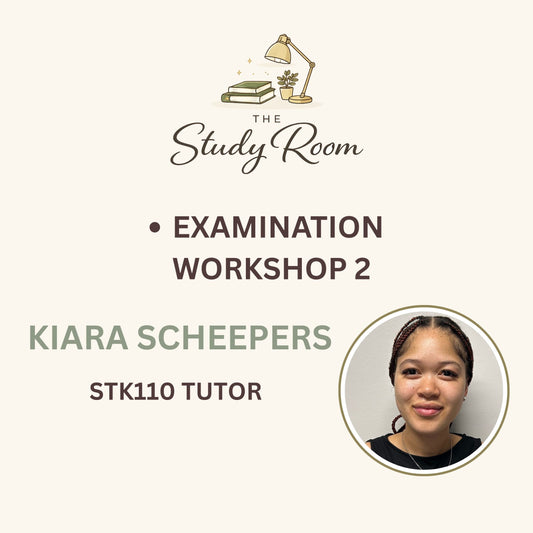 STK110 EXAMINATION WORKSHOP 2
