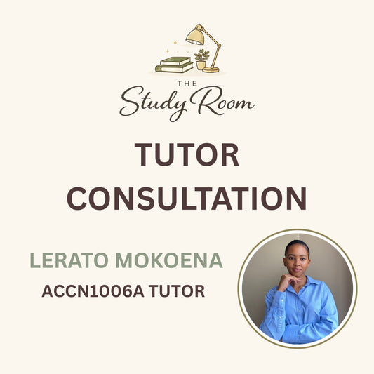 ACCN1006A TUTOR CONSULTATION