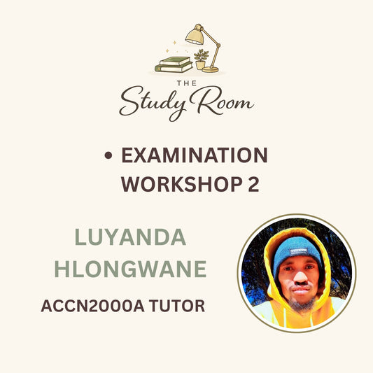 ACCN2000A EXAMINATION WORKSHOP 2