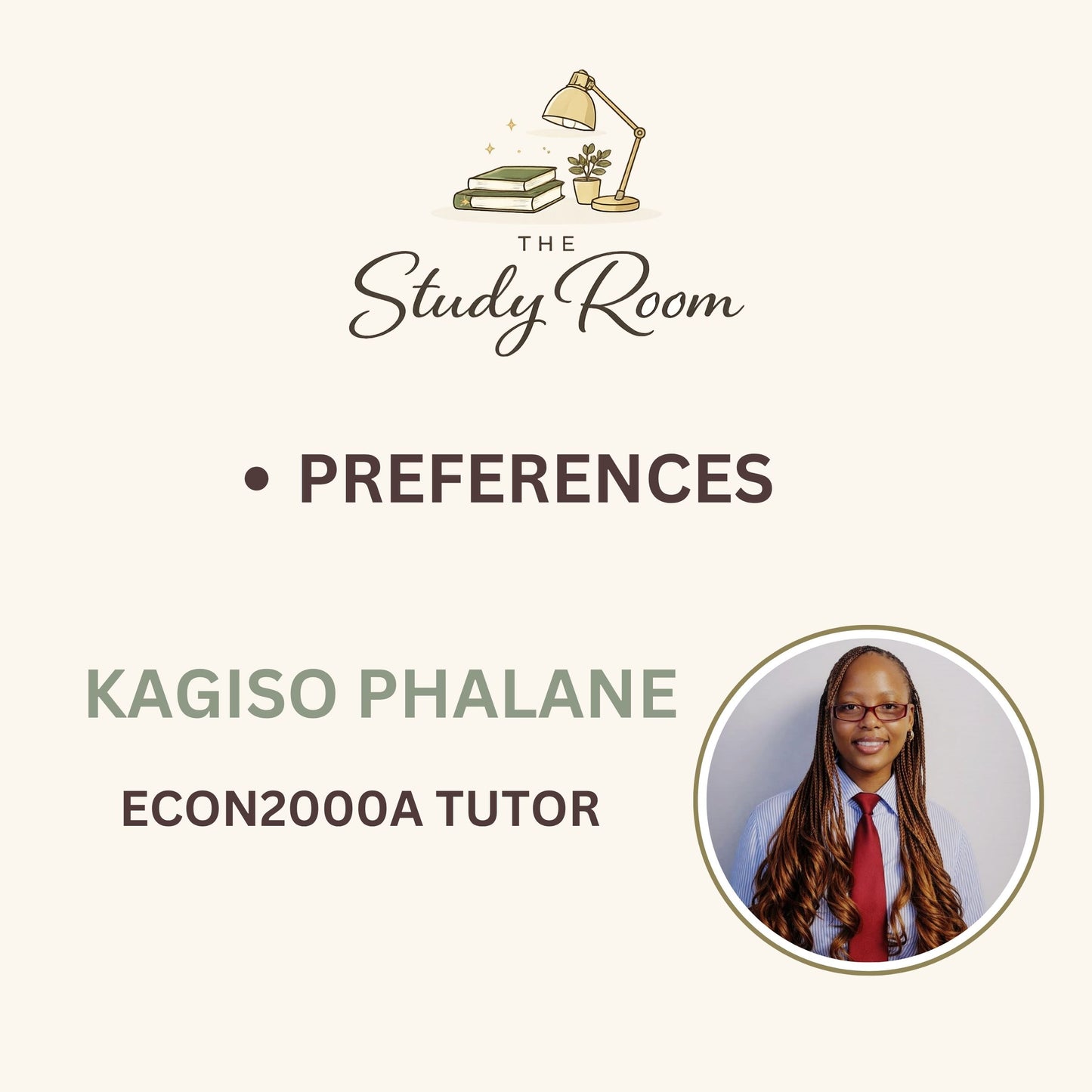 ECON2000A TUTOR CLASS - PREFERENCES