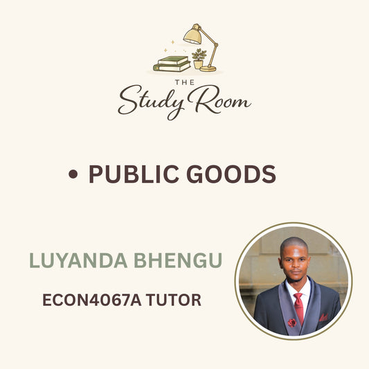 ECON4067A TUTOR CLASS - PUBLIC GOODS