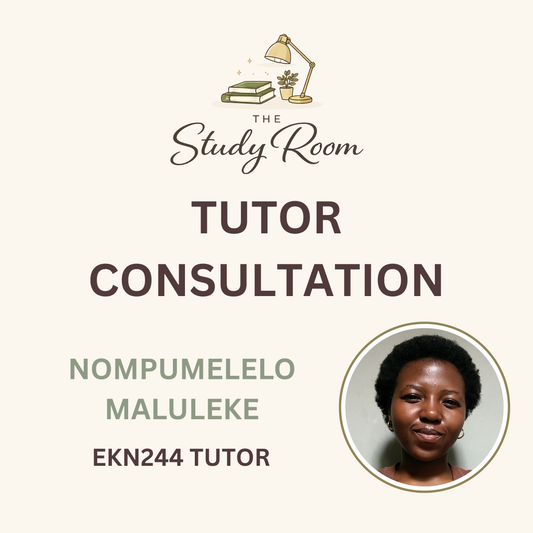 EKN244 TUTOR CONSULTATION