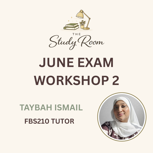 FBS210 EXAM WORKSHOP 2
