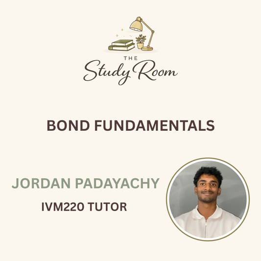 IVM220 TUTOR CLASS - BOND FUNDAMENTALS