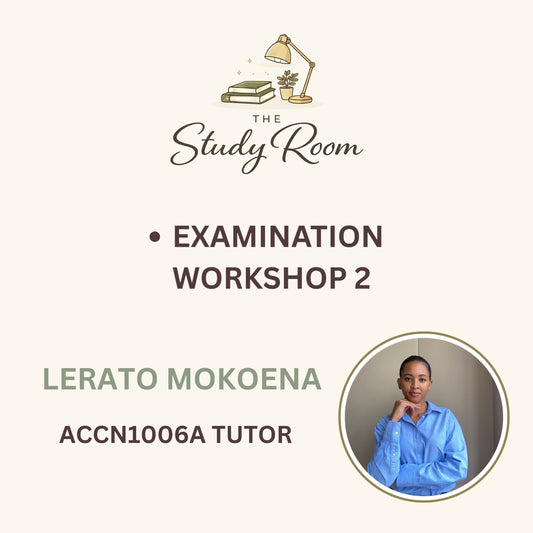 ACCN1006A EXAMINATION WORKSHOP 2