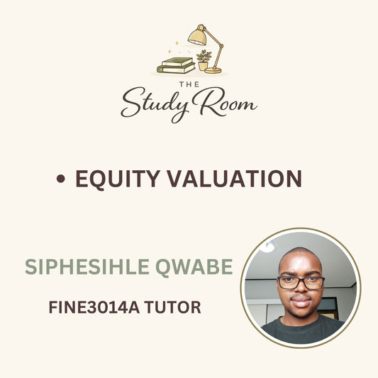 FINE3014A TUTOR CLASS - EQUITY VALUATION