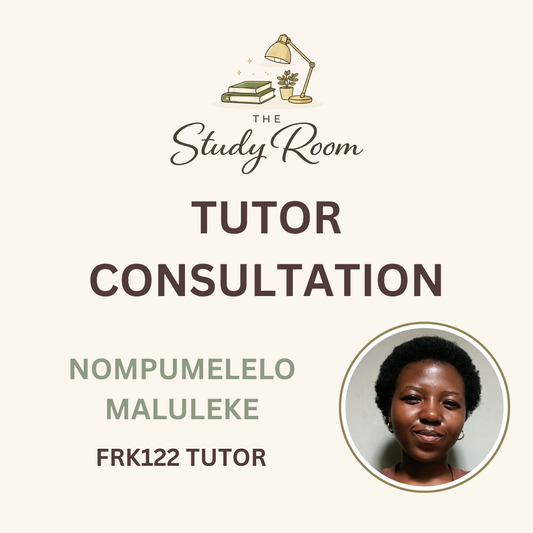 FRK122 TUTOR CONSULTATION