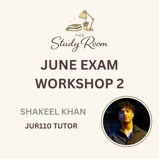 JUR110 EXAM WORKSHOP 2