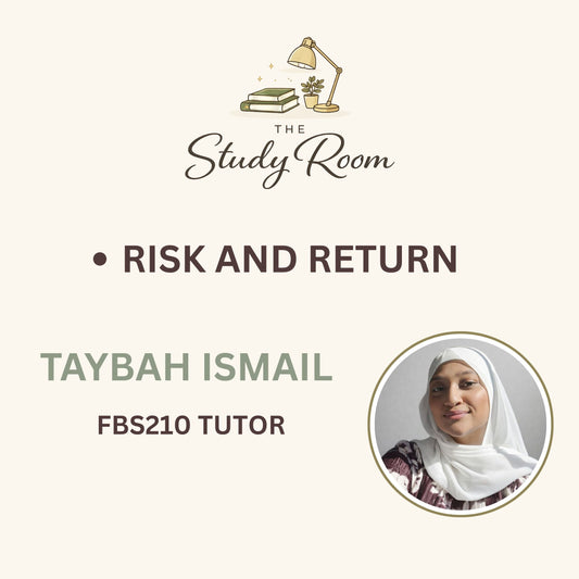 FBS210 TUTOR CLASS - RISK & RETURN