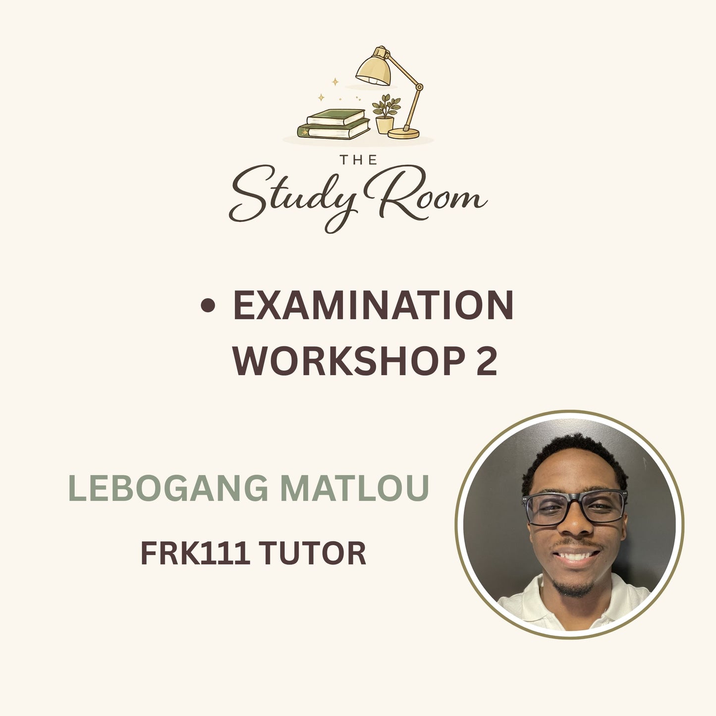 FRK111 EXAMINATION WORKSHOP 2