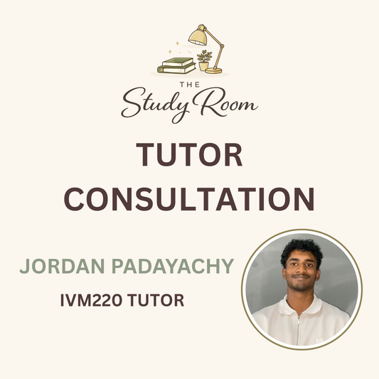 IVM220 TUTOR CONSULTATION