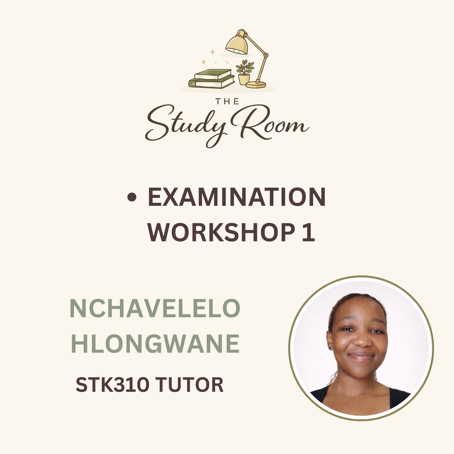 STK310 EXAMINATION WORKSHOP 1