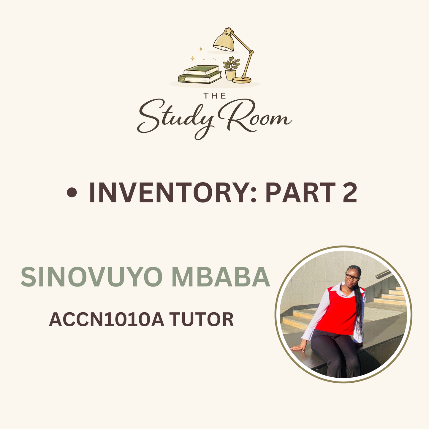 ACCN1010A TUTOR CLASS - INVENTORY: PART 2