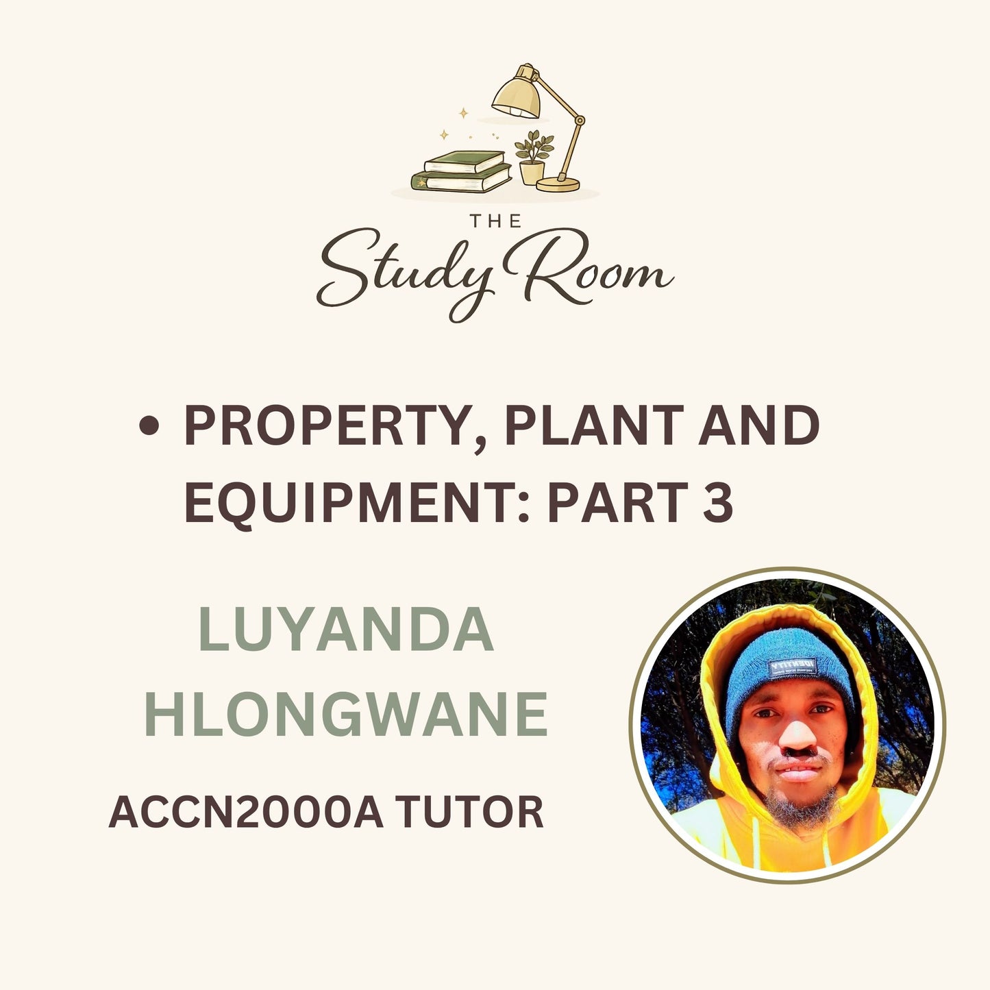 ACCN2000A TUTOR CLASS - PROPERTY, PLANT AND EQUIPMENT: PART 3