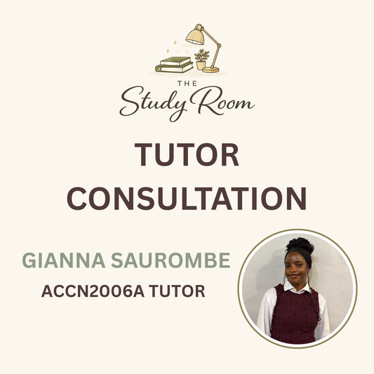 ACCN2006A TUTOR CONSULTATION