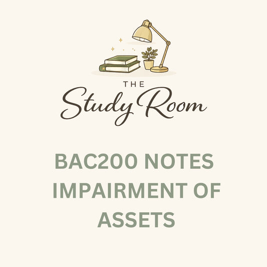 BAC200 NOTES - IMPAIRMENT OF ASSETS (IAS 36)