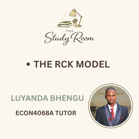 ECON4068A TUTOR CLASS - THE RCK MODEL