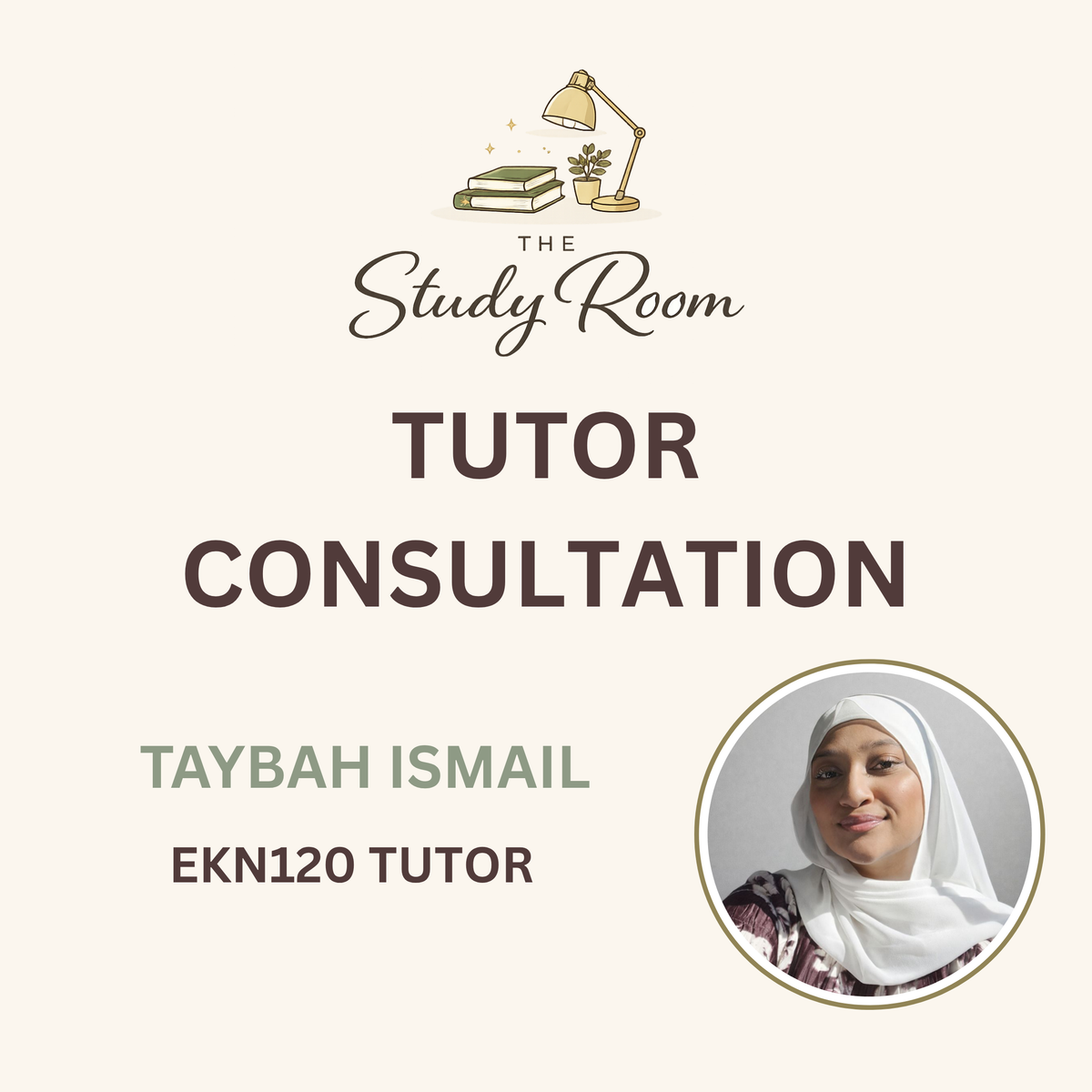 EKN120 TUTOR CONSULTATION