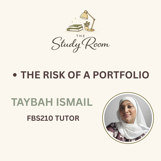 FBS210 TUTOR CLASS - THE RISK OF A PORTFOLIO