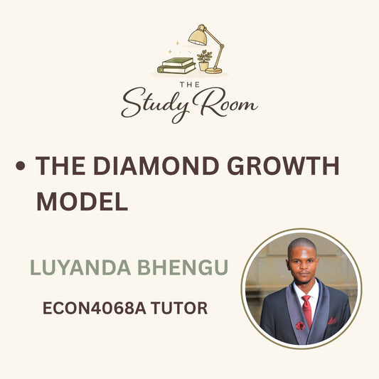 ECON4068A TUTOR CLASS - THE DIAMOND GROWTH MODEL