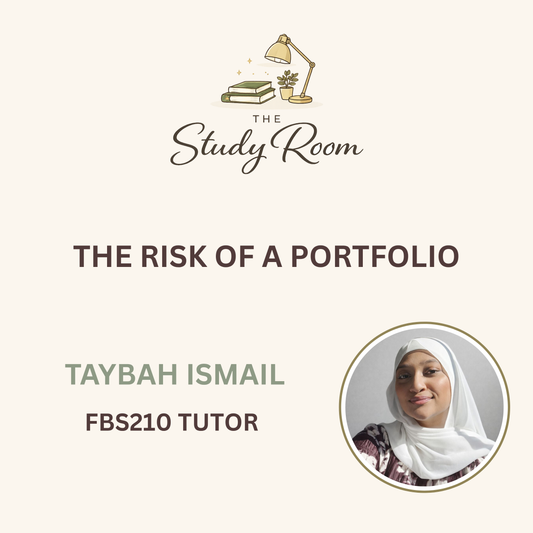 FBS210 TUTOR CLASS - THE RISK OF A PORTFOLIO