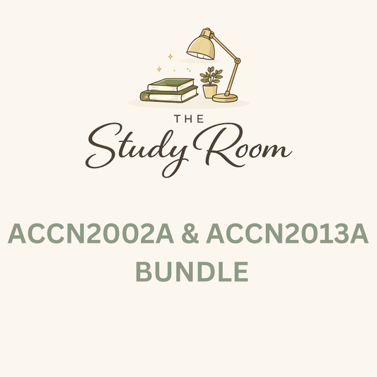 ACCN2002A & ACCN2013A - BUNDLE