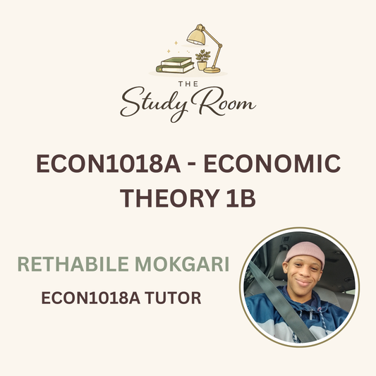 ECON1018A COURSE PACKAGE