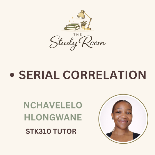 STK310 TUTOR CLASS - SERIAL CORRELATION