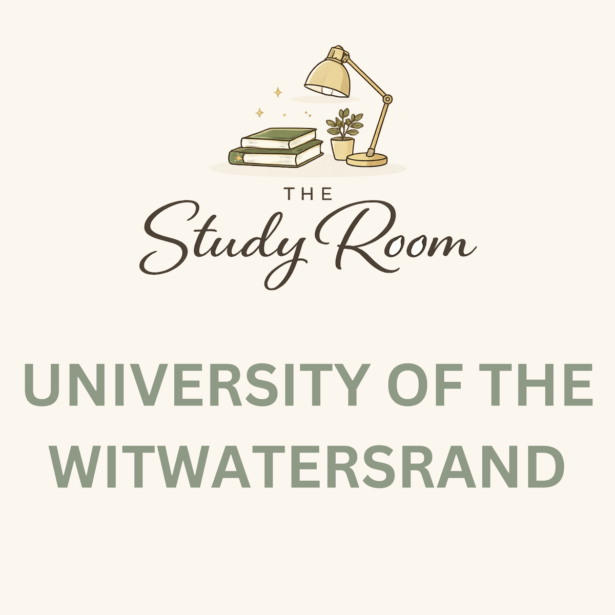 UNIVERSITY OF THE WITWATERSRAND