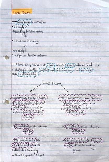 ECON4067A (APPLIED) NOTES - ALL CHAPTERS