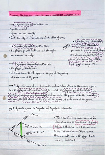 ECON4067A (APPLIED) NOTES - ALL CHAPTERS