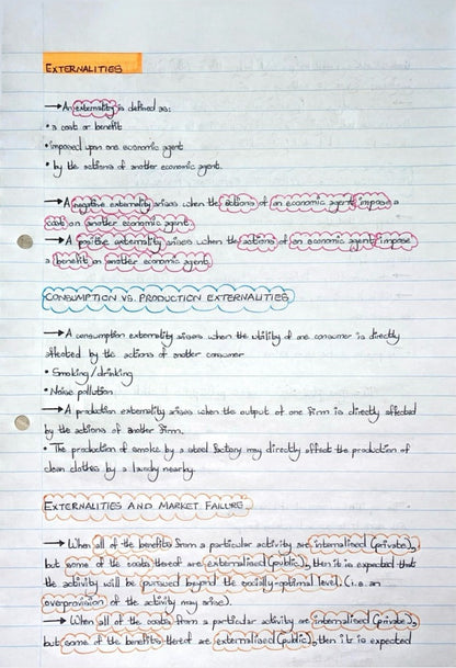 ECON4067A (APPLIED) NOTES - ALL CHAPTERS