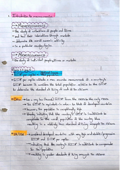 EKN214 NOTES - ALL CHAPTERS
