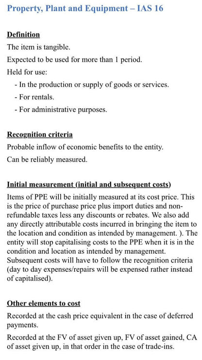 ACCN1010A NOTES - ALL CHAPTERS