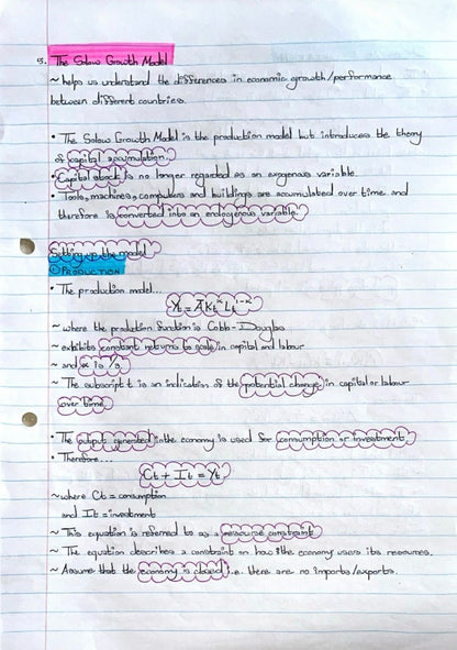 EKN214 NOTES - ALL CHAPTERS