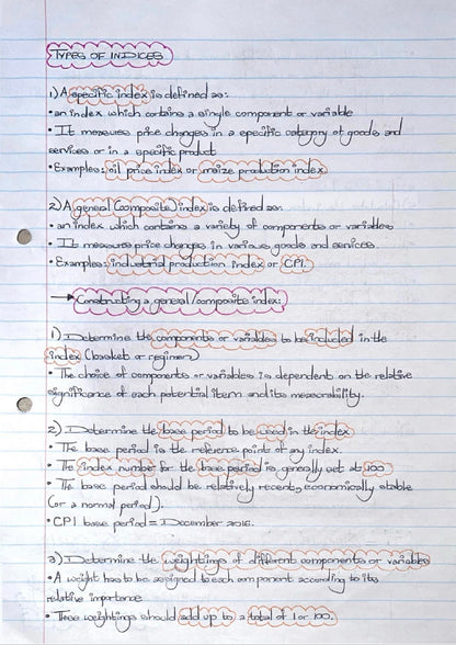 EKN320 NOTES - INFLATION
